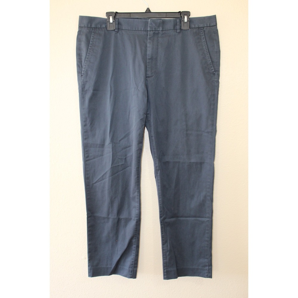 Bonobos Mens Blue Monday Slim Fit Trouser Pants 38x29.5